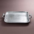 thumbnail image 2 of Silver Square Shaped Metal Tray, 2 of 5