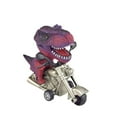 thumbnail image 2 of Dinosaur Riding Motorcycle Figurine – Drift Car Dashboard Ornament, Unique Auto Interior Decoration, Funny Car Accessory, Creative Gift for Drivers and Car Lovers, 2 of 5