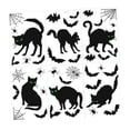 thumbnail image 2 of Adhesivos de Halloween para ventanas, espeluznantes, de PVC, impermeables, con forma de gato negro. 264 cm x 18 cm x 01 cm, 2 of 9