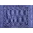 thumbnail image 1 of Ahgly Company Machine Washable Indoor Rectangle Southwestern Blue Country Area Rugs, 2' x 4', 1 of 4