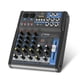 thumbnail image 1 of Mezclador de audio Pyle PMXU43BT.5 4 canales USB Bluetooth MP3, 1 of 8