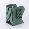 thumbnail image 2 of CHO （Green）Bookends Magazine Storage Holder Book Stand Rack Pen Holder Office Table Accessories, 2 of 5