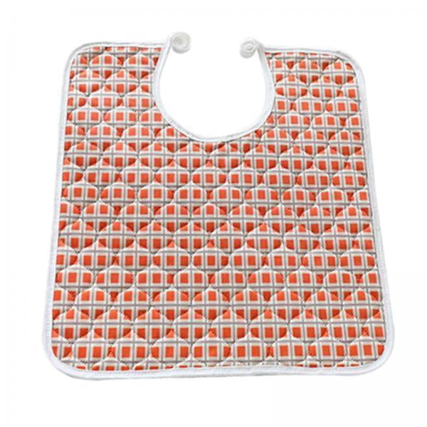 2x Baberos lavables para adultos con correa ajustable Gran absorción de agua para discapacitados Salvador Babero reutilizable para adultos con discapacidad