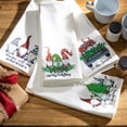 thumbnail image 2 of Gerson Set of 4 21-in L Fabric Gnome Design Tea Towel, 4 styles, 2 of 2