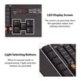 thumbnail image 3 of Dmx DMX Controller DMX 512 40 Channel Stage DJ Light Controller for DJ Lights Party Light Shows Disco Pub Light Controller Console Panel with Power-off Memory Type-C Rechargeable, 3 of 7