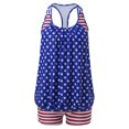 thumbnail image 4 of Birdeem Women Conservative Print Strappy Back Set Two Piece Swimsuits Swimdress, 4 of 11