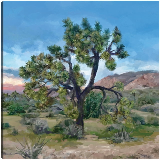 Cuadro Decorativo - Árbol de Joshua Jr Impresión en canvas, estrechado