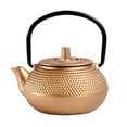 thumbnail image 2 of Mini tetera de hierro fundido estilo japonés Tetsubin, tetera pequeña, tetera de 50 ml Golden A, 2 of 8