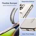 thumbnail image 6 of JETech Electroplated Case for iPhone 14 6.1-Inch, Camera Lens Full Protection, Compatible with MagSafe Wireless Charging, Shockproof Soft TPU Phone Cover (Starlight), 6 of 7