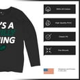 thumbnail image 6 of It's a Philly Thing Funny Women's Long Sleeve T-shirt Philadelphia Birds Fan Champions City of Brotherly Love Football Fly, 6 of 7