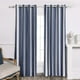 thumbnail image 1 of Cortinas DriftAway Chris Linen Blackout, 214 cm, color azul oscuro, 1 of 9