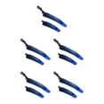 thumbnail image 3 of Guardoinrt Wide Compatibility Improved Performance Bicycle Fender Set For All Bikes Enhanced Safety Plastic Bicycle Mudguard Black Dark Blue 5Set, 3 of 6