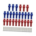 thumbnail image 2 of DimyFew 26 Pieces Table Soccer Men Repair Parts Football Machine Accessories Red Blue, 2 of 9