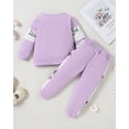 thumbnail image 3 of CARETOO Toddler Girl Clothes 2pcs Fall Winter Outfits Little Girls Sweatshirts+ Pants Set Baby Sweatsuit Clothing 1-6 Years, 3 of 6