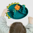 thumbnail image 2 of Cuenco con ventosa de silicona para bebé, vajilla de alimentación, entrenamiento para niños, cuencos para aprender a comer y cuencos de comida suplementarios para bebé, 2 of 6