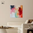 thumbnail image 2 of Art Remedy Colorful Abstracts Canvas, 40" x 40", Gallery Wrapped, Emberglow I, 2 of 7