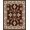 Brown, Pattern 1, variant on ODIKA 8x10 Machine Washable Non-Slip Area Rug, Retro Aged Damask Nostalgic Splendor Exquisite Charm High Traffic Rug, Brown, 663631