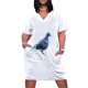thumbnail image 1 of Vestido holgado con bolsillos de Street Pigeon, conjuntos de playa para mujer, vestidos de mujer, bonitos vestidos de fiesta elegantes para mujer 2025, 1 of 7