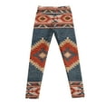 thumbnail image 4 of Women Fleece Lined Leggings Casual Elastic High Waist Fashion Graphic Print Winter Thick Warm Sport Gym Pants(Dark Blue,XL), 4 of 5