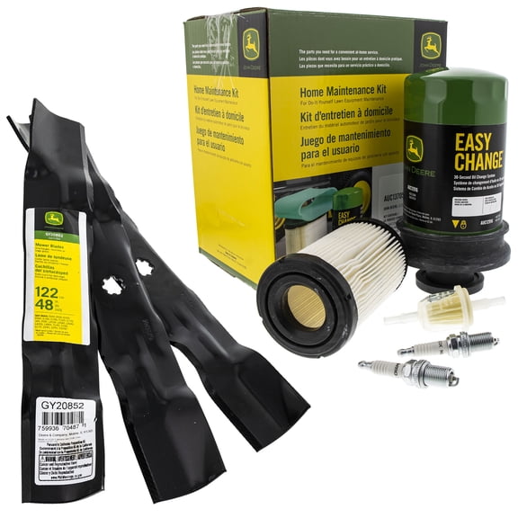 John Deere OEM Model E150 Maintenance Kit and Standard Blades