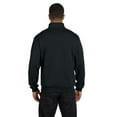 thumbnail image 3 of Jerzees Men's Quarter-Zip Cadet Collar Pullover Sweatshirt, Style 995M, 3 of 4