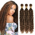 thumbnail image 1 of Hair Bundles ZevPiul Highlight Ombre Water Wave, 3 paquetes, 1 of 6