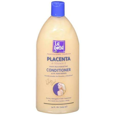 Newhall Laboratories La Bella Placenta & Vitamin E Hair Rejuvenating Conditioner, 34 oz