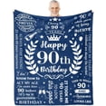 thumbnail image 1 of LHSHID 60th Birthday Gifts for Men 60th Birthday Gift Ideas 60 Year Old Gifts for Men Blanket Happy 60th Birthday Gift Gifts for 60 Year Old Man 60th Birthday Decorations for Men 30"x40", 1 of 6