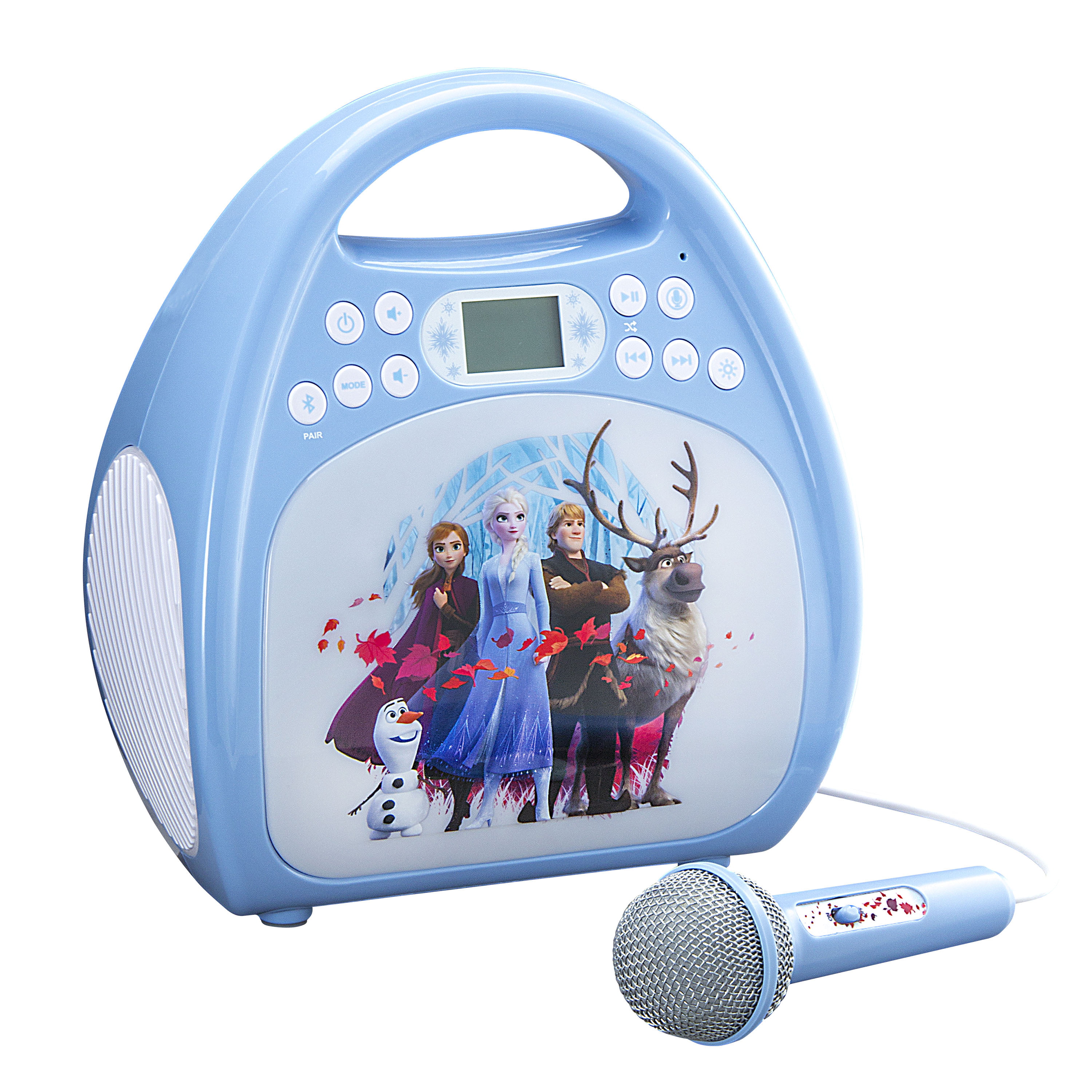 Disney Frozen Ii Bluetooth Kids Karaoke Machine With Microphone Walmart Com Walmart Com