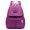 Purple, variant on Back to School Summer New Leisure Fashion Student Travel Backpack Women Oxfordcloth Backpack