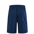 thumbnail image 3 of CONZONE Mens Casual Shorts Elastic Waist Summer Shorts for Men Solid Color Lightweight Loose Fit Workout Gym Shorts With Pockets, 3 of 7