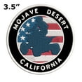 thumbnail image 2 of Mojave, Desert California ATV / OHV American Flag 3.5 Inch Iron Or Sew On Embroidered Fabric Badge Patch Extreme Sports Iconic Series, 2 of 2