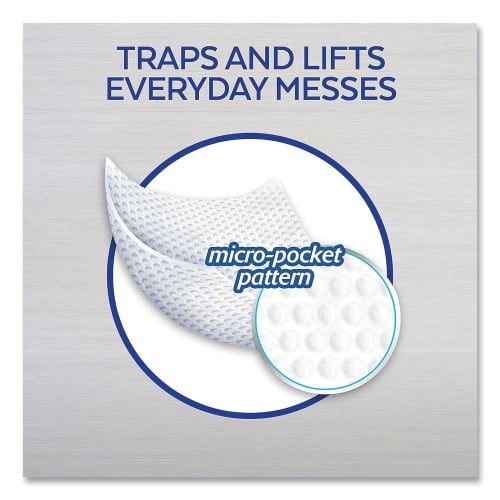 Disinfecting Wipes, 1-Ply, 7 x 7.25, Early Morning Breeze, White, 80 Wipes/Canister, 6 Canisters/Carton