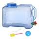 thumbnail image 5 of Contenedor de agua de 2 galones con grifo, dispensador de bebidas, tanque para acampar con tapa de agujero, 5 of 9