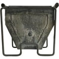 thumbnail image 5 of Woven Paths Metal Trough Container with Distressed Zinc Finish, 5 of 7