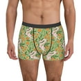 thumbnail image 4 of Wukai Snake And Floral Print Men’s Underwear Breathable Boxer Briefs,&nbsp;Moisture Wicking & Breathable-, 4 of 7