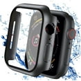 thumbnail image 1 of [2 Pack] Case Compatible with Apple Watch Series 7 41mm with Tempered Glass Screen Protector, Full Protective Hard PC Case, HD Ultra-Thin Cover for iWatch 41mm-Clear, 1 of 7