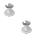 thumbnail image 2 of Methold Estante de altavoz Soporte de altavoz práctico Soporte de sonido de resistente al desgaste simple y versátil para tienda de Blanco 2piezas, 2 of 6