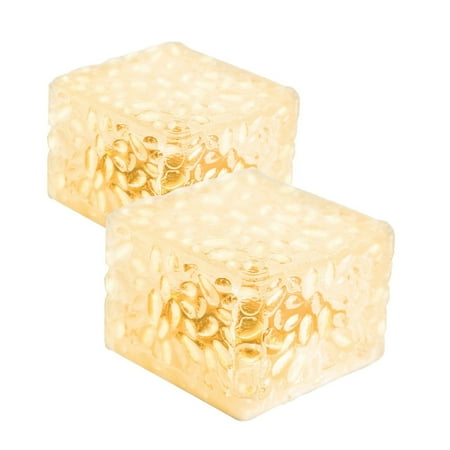 

Solar Ice Cubes Lights Glass Brick Light Solar Brick Light 6LED Brick