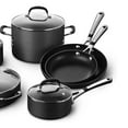 thumbnail image 3 of Calphalon 10-pc. Simply Hard-Anadized Nonstick Cookware Set - SA10H, 3 of 4