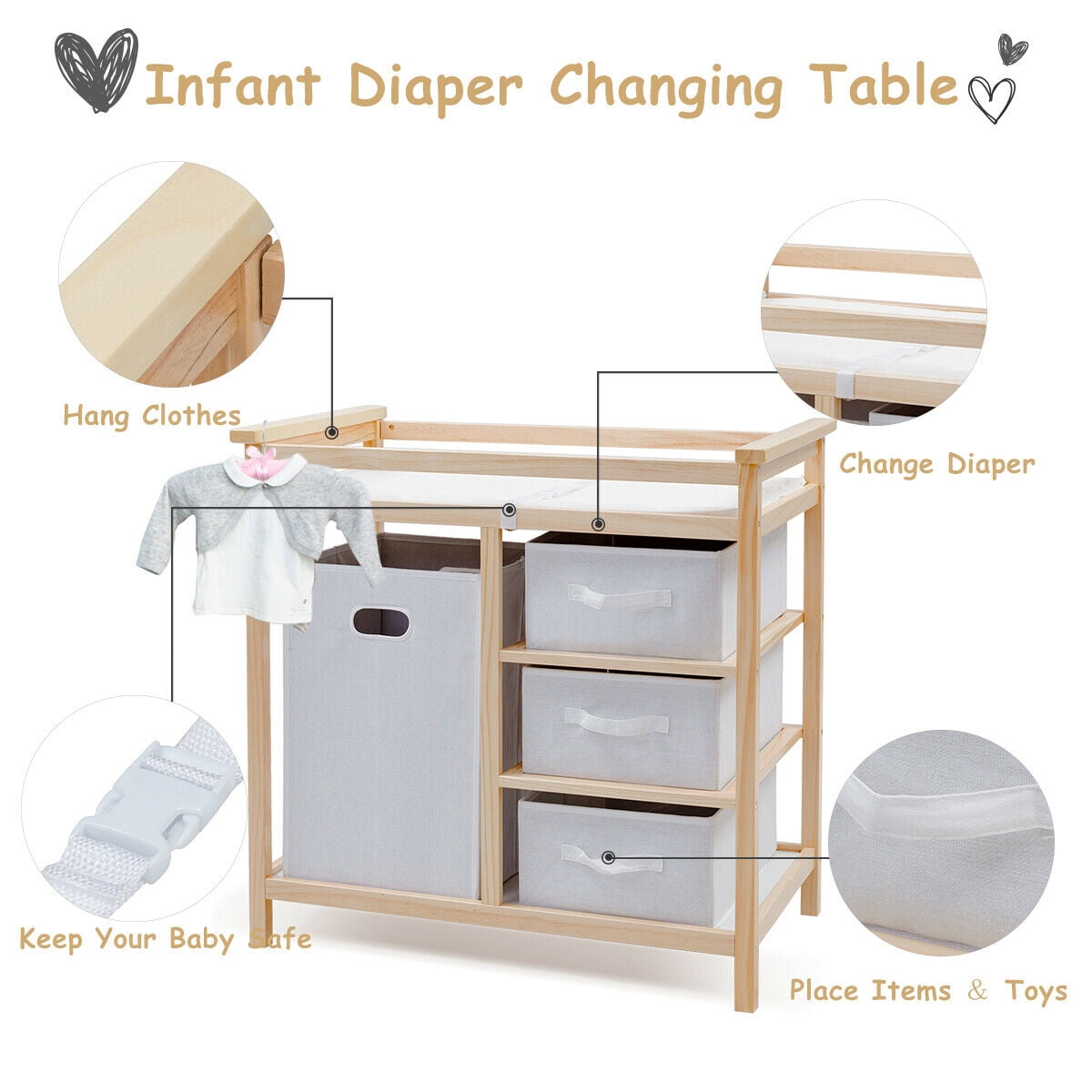 nature baby change table