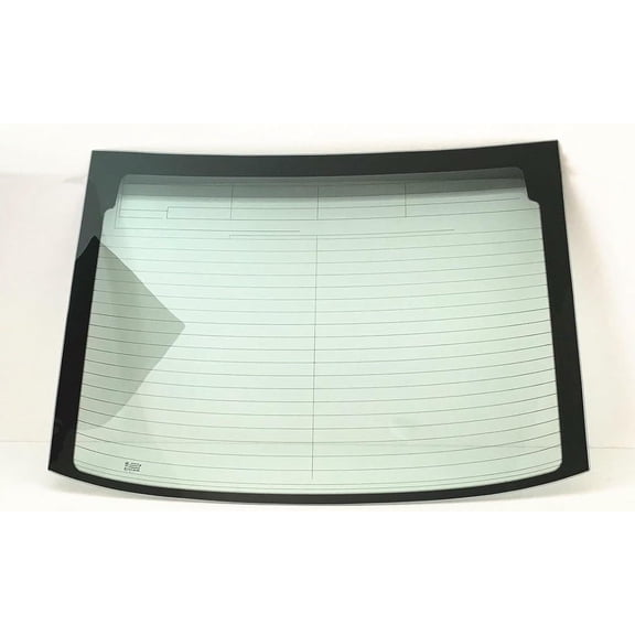 Heated Back Window Back Glass Compatible with Honda Civic 2 Door Coupe 2013-2015 Models