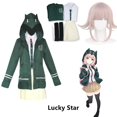 thumbnail image 2 of Disfraz de Anime Danganronpa Nanami ChiaKi para mujer, chaqueta de manga larga, Falda corta, falda Loli, uniforme, disfraz de Halloween, 2 of 4