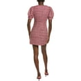 thumbnail image 2 of Endless Rose womens  Tweed Puff Sleeve Mini Dress, xs, Pink, 2 of 3