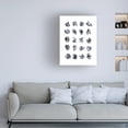 thumbnail image 3 of Emma Scarvey 'Syllabary I' Canvas Art, 3 of 3