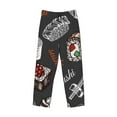 thumbnail image 4 of Balery Men'S Japanese Sushi Hashi Pants,Sleepwear Pants,Pajama Pants,Pj Bottoms Drawstring And Pockets-X-Large, 4 of 9