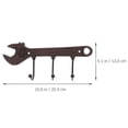 thumbnail image 2 of Gancho de pared de hierro Retro, 2 uds., forma de llave inglesa, abrigo, sombrero, toalla, ropa, llaves, colgadores de gancho HOMEMAXS MX16165179, 2 of 5