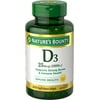 Nature’s Bounty Vitamin D3 Rapid Release Softgels, 1000 IU, 250 Count
