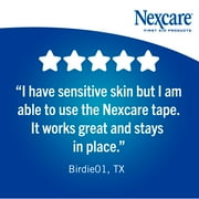 Nexcare Strong Hold Pain-Free Removal First Aid Tape, Sensitive Skin, 1/Roll