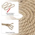 thumbnail image 3 of Unique Bargains 1/2 Inch 44.3 Feet Jute Rope Natural Manila Rope 4 Strand Twisted Thick Heavy Twine Rope, 3 of 5